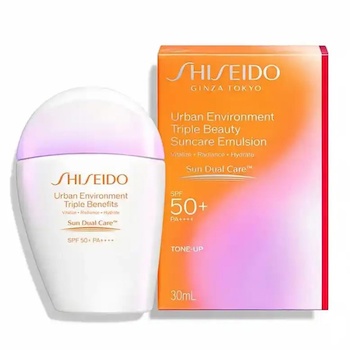 Shiseido Urban Environment Triple Beauty Suncare Emulsion 30ml