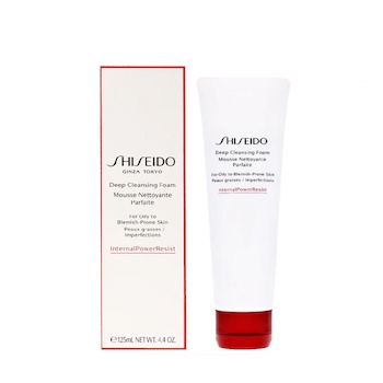 Shiseido Deep Cleansing Foam (For Oily to Blemish Prone Skin) 125ml