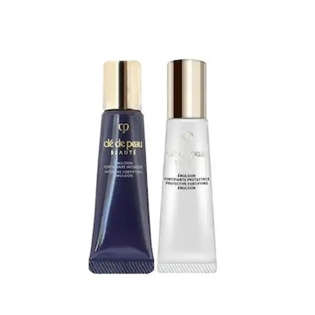 Cle De Peau PROTECTIVE FORTIFYING EMULSION and INTENSIVE FORTIFYING EMULSION 12ml*2