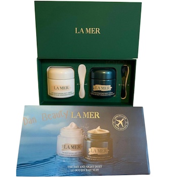 La Mer Moisturizing Soft Cream 60ml & Rejuvenating Night Cream 60ml Duo Set (Day and Night Cream Duet Set) 1 Set
