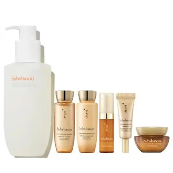 ソルファス Sulwhasoo Sulwhasoo Gentle Cleansing Oil 200ml (Concentrated Ginseng Renewing travel 5pcs Set) Set