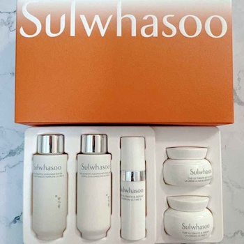 Sulwhasoo Ultimate S Enriched Water Emulsion Serum Eye Face Cream Set Set