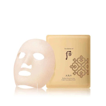 Whoo (The History Of Whoo) Cheongidan Radiant Regenerating Gold Concentrate Mask (EXP: 2026) 1 pcs
