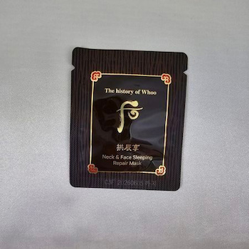 후 (더 히스토리 오브 후) Whoo (The History Of Whoo) Neck and Face Sleeping Mask 20 pcs