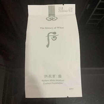 Whoo (The History Of Whoo) Radiant White Cushion Foundation #21 Refill (EXP