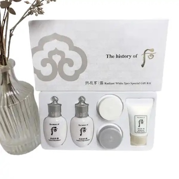 Whoo (The History Of Whoo) Gongjinhyang Radiant White Travel Set 5pcs Set