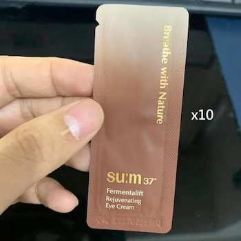 SU:M37 Fermentalift Rejuvenating Eye Cream 10 pcs