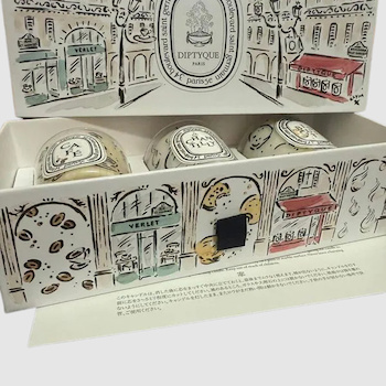 Diptyque Diptyque CAFE VERLET Candle Set 1 set