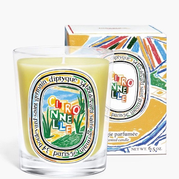 Diptyque Citronnelle & Geraniumnn iLio Scented Candles 190g