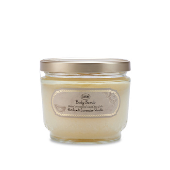 Sabon Patchouli Lavender Vanilla Body Scrub Salt 320g