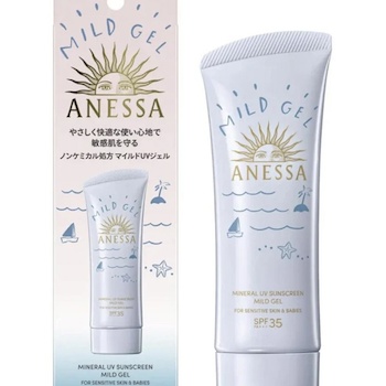 Anessa Mineral UV Sunscreen Mild Gel 90g
