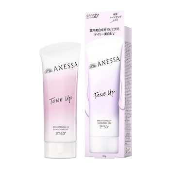 아넷사 Anessa Tone Up Brightening UV Sunscreen Gel 90g