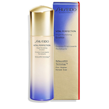 资生堂 Shiseido VITAL PERFECTION 全效亮白賦活輕盈乳液 100ml