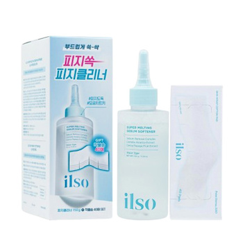 ilso ilso 去黑頭水套裝 (包括 黑頭粉刺導出液 化妝綿) (新版) 1 Set
