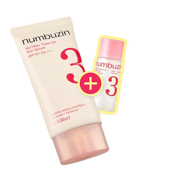 numbuzin No.3 No Filter Tone Up Set - # #01 Blur #01 Blur