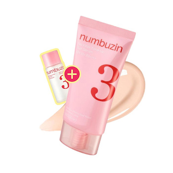 numbuzin No.3 No Filter Tone Up Set - # #02 Glow #02 Glow