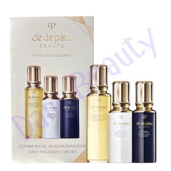Cle De Peau Coffret Rituel de Soins Emulsions Daily Emulsion Care Set (125ml 125ml 170ml) 1 Set