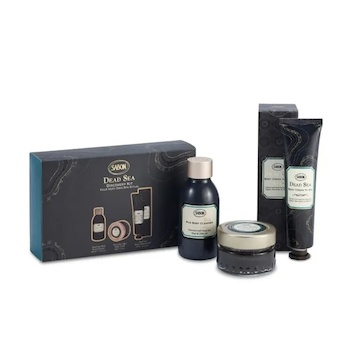 Sabon Dead Sea Discovery Kit (Body Cleanser Body Scrub Body Cream) 1 Set