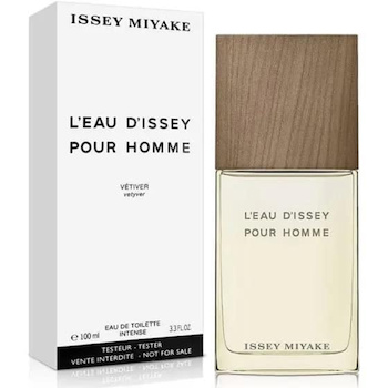 Issey Miyake L'Eau d'Issey Pour Homme Vetiver Eau de Toilette Intense (White Box Tester Version) 100ml