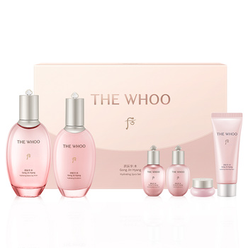 Whoo (The History Of Whoo) Gong Jin Hyang Hydrating Duo Set (Balancing Toner and Emulsion Cream Foam Set) 1 Set