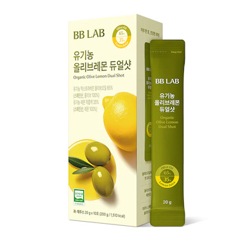 BB LAB Organic Olive Lemon Dual Shot 10 Packets x 20