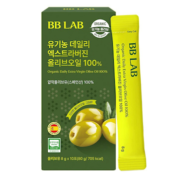 BB LAB Organic Daily Extra Virgin Olive Oil 10 Packets x 20