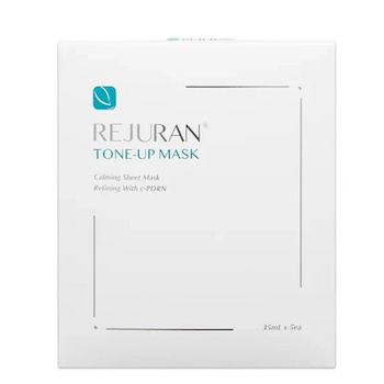 REJURAN Healer Tone up Mask Calming Sheet Mask Refining with c PDRN 5pcs