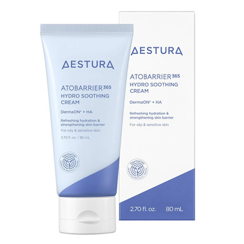 AESTURA Atobarrier 365 Hydro Soothing Cream 80ml (For oily & sensitive skin) 50ml