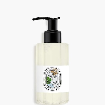 Diptyque iLio Lemongrass & Geranium Perfumed cleansing body gel 200ml