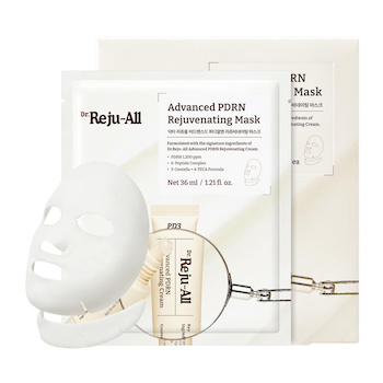 Dr.Reju-All Advanced PDRN Rejuvenating Mask Face & Neck Korean Sheet Mask 4ea