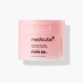 Medicube PDRN Pink Collagen Toning Gel Toner Pad 70pads