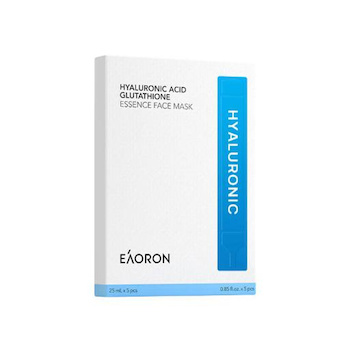 EAORON Hyaluronic Acid Glutathione Essence Face Mask 5pcs