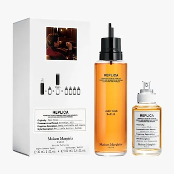 Maison Margiela Jazz Club Eau de Toilette Refill Set 100ml 30ml