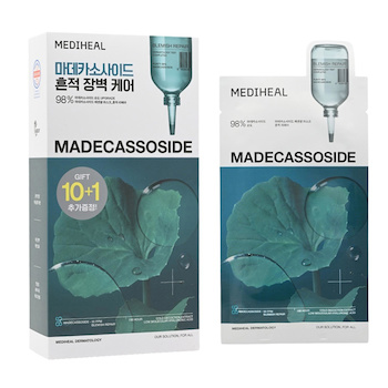Mediheal 美迪惠爾 Madecassoside Blemish Repair Essential Mask 11pcs