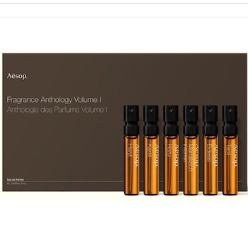Aesop Fragrance Anthology Volume I Set (Tacit Rozu Hwyl Marrakech Intense Eidesis Karst) 1 set