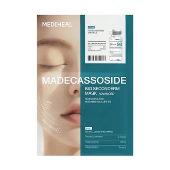 메디힐 Mediheal MEDIHEAL Madecassoside Bio Seconderm Mask Advanced 1 box (10pcs)