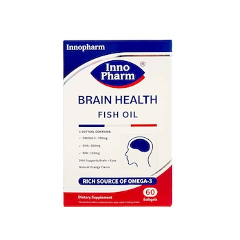 InnoPharm Brain Health Fish Oil (60s') 60s