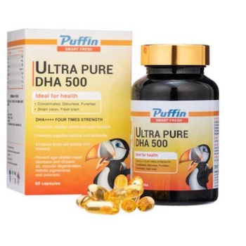 Puffin Puffin Zhi Jing Ling DHA 500 Smart Fresh 60capsules