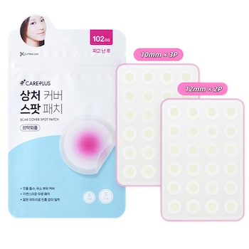 Olive Young CARE PLUS SCAR COVER SPOT PATCH Invisible Acne Stickers 102 Stickers 102 ea