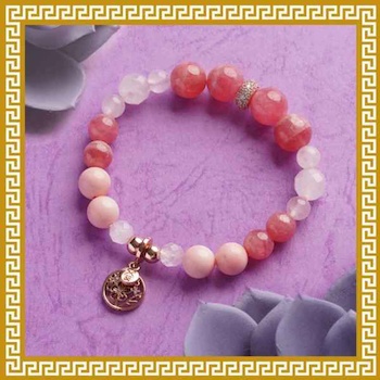 Ji Qing Tang Galaxy Multi-Gem Bracelet - Treasure of Soft Harmony 14.5-15mm