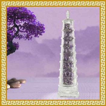 Ji Qing Tang Wenchang Pagoda Ascend to Success - # Purple Purple