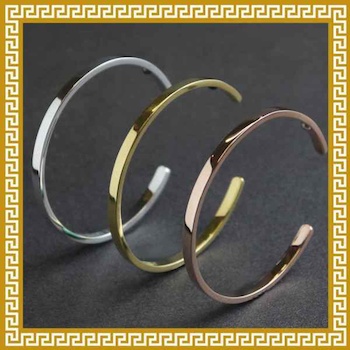 Ji Qing Tang Ruyi Triple Bangle Shine Set Household