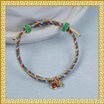 Ji Qing Tang Auspicious Five Color Prosperity Rope - # Health Health