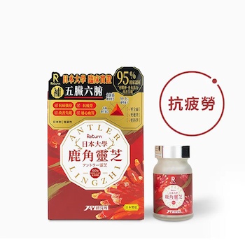 RETURN 回本 日本大學鹿角靈芝60粒 60pcs