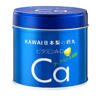 Kawai Japan Liver Oil Pear Calcium Pills 180pcs Pear Flavor 180pcs