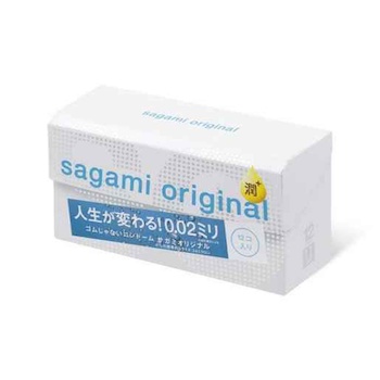 Sagami Original 0.02 Extra Lubricated (2nd generation) 12's Pack PU Condom 12