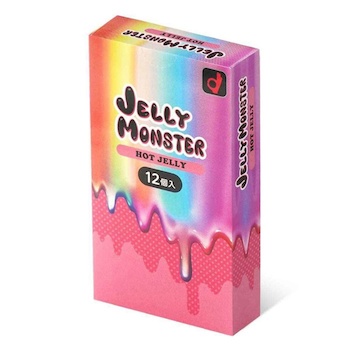 Okamoto 岡本 Jelly Monster 熱感 (日本版) 12 片 乳膠安全套 12 pcs
