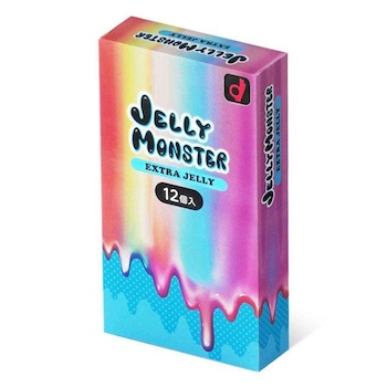 Okamoto 岡本 Jelly Monster 加潤 (日本版) 12 片 乳膠安全套 12 pcs