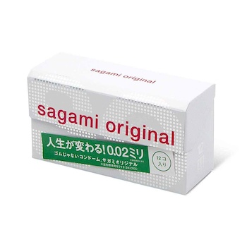 사가미 Sagami Sagami Original 0.02 (2G) 12's Pack PU Condom 12 pcs