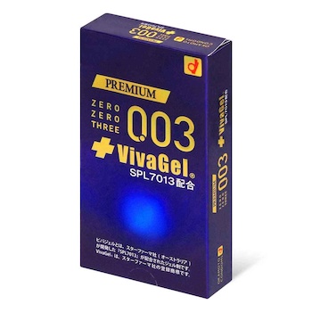 Okamoto Premium 0.03 VivaGel 10's Pack Latex Condom 10 pcs